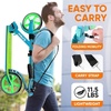 image:imageHurtle Renegade Kick Scooter for Kids Teenagers amp Adults  2Wheel Folding Scooter with Adjustable TBar Handlebar  Alloy AntiSlip DeckTeal