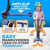image:imageHurtle Electric Scooter 350W500W Motor Max 30 Miles Range 1618 Mph Top Speed 8510 Tires Dual Braking Kick ScooterBlue