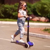 image:imageHurtle Electric Scooter 350W500W Motor Max 30 Miles Range 1618 Mph Top Speed 8510 Tires Dual Braking Kick ScooterBlue