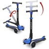 image:imageHurtle Electric Scooter 350W500W Motor Max 30 Miles Range 1618 Mph Top Speed 8510 Tires Dual Braking Kick ScooterBlue